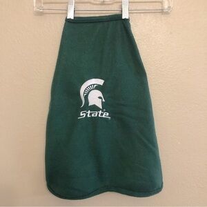All Star Dogs Michigan State Spartans Polar  Fleece Dog Sweatshirt Size XXL